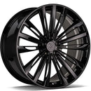 20x9.5" seventy9 MF.12 [Forged] Alloy Wheels 5x112 ET35 Gloss Black — Per Wheel