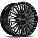 20x9.5" seventy9 MF.17 Alloy Wheels 5x112 ET40 Black Glossy — Per Wheel