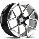21x9.5" seventy9 MF.18 Alloy Wheels 5x112 ET25 Polish;S - silver — Per Wheel