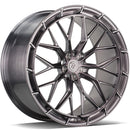 22x9.5" seventy9 MF.13 Alloy Wheels 5x112 ET25 Dark Brushed — Per Wheel