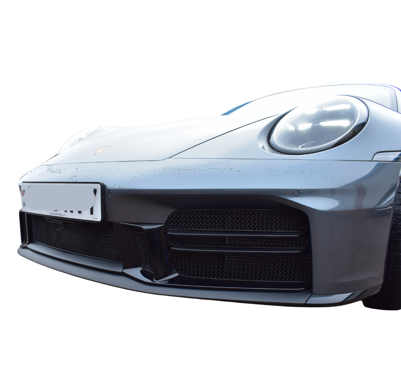 Zunsport Compatible with Porsche Carrera 992.2 Sports Design Pack with Front Driving Camera Front Grille Set (2024 -)