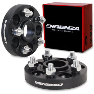 Direnza 25mm Wheel Spacers - Pair - Subaru BRZ / Forester / Impreza / WRX | 5×100 M12×1.25 56.1mm
