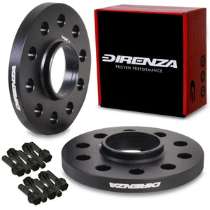 Direnza 15mm Wheel Spacers - Pair - Vauxhall Corsa / Astra / Adam / Lotus Exige / Saab | 5×110 M12×1.5 65.1mm
