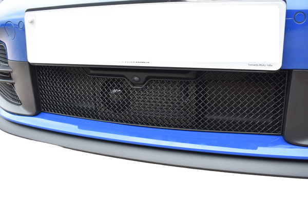 Zunsport Compatible with Porsche Carrera 992.2 Base / T / S with Front Driving Camera Centre Grille - Black Finish (2024 -)