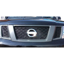 Nissan Navara - Top Grille Set - Black finish (2006 to 2009)