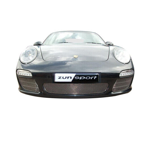 Porsche Carrera 997.2 (C4 + C4S) - Front Grille Set - Silver finish (2009 to 2012)