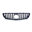 Mercedes A Class W176 AMG GT-R Panamericana Style Front Grille - Black (2016 - 2018) Omi Grille