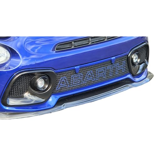 Fiat Abarth 595 Series 4 - Centre Grille Set - Silver Finish (2016 - 2021)