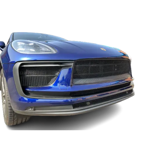 Porsche Macan S and GTS 2021 Facelift / 2022 - Front Grille Set - Black finish (2021 to )