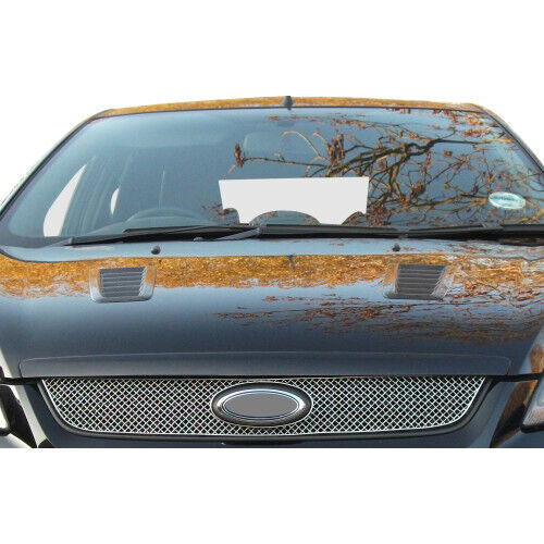 Ford Focus ST 08MY - Upper Grille - Silver finish (2008 to 2010)