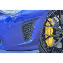 Fiat Abarth 595 Series 4 - Air Vent Grille Set - Silver Finish (2016 - 2021) Omi Grille