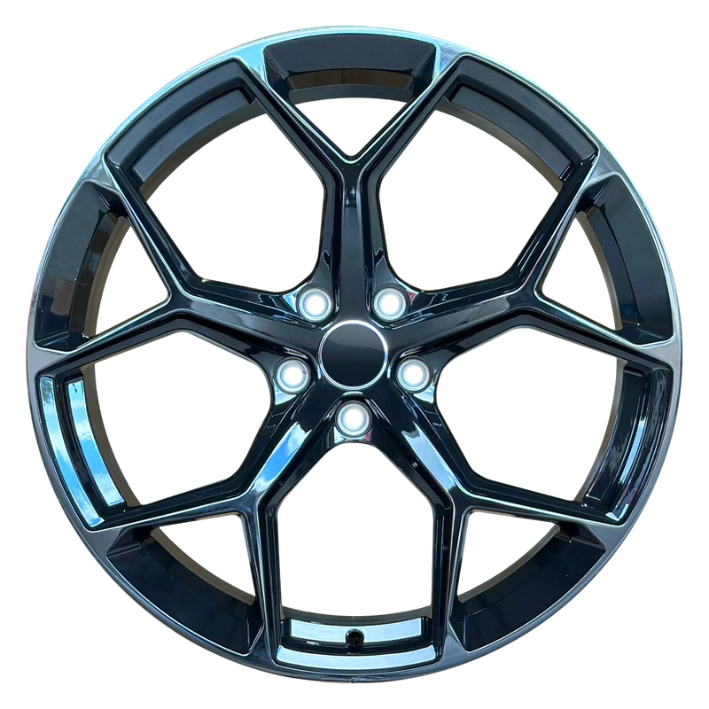 19 inch 2023 RS6 RS3 Style Alloy Wheels Gloss Black