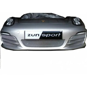 Porsche Boxster 981 - Front Grille Set (Without Parking Sensors) - Silver finish (2012-2016)
