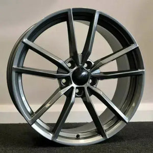 19" Golf R Pretoria Style Alloy Wheels - VW Golf, Caddy, Seat Gunmetal | OMI Wheels