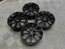 18" VW Golf R Warmenau Style Alloy Wheels Gloss Black | OMI Wheels