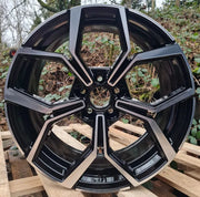 18x7.5" Audi VW Faro Style alloy wheel, 5x112 - front face