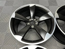 19" TTRS RS3 Style Alloy Wheels Satin Black Polished | OMI Wheels