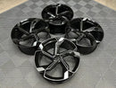 20" New 2024 Q8 E-Tron Style Alloy Wheels Gloss Black | OMI Wheels