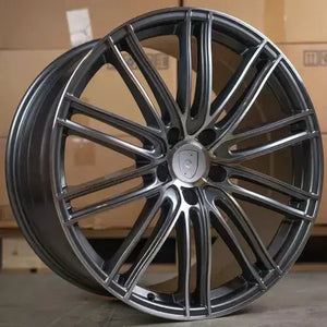 21″ Macan 416 Style Alloy Wheels – Gunmetal | Porsche Macan | OMI Wheels