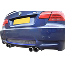 BMW E92 M3 - Rear Grille - Silver finish (2007 - 2013) Omi Grille