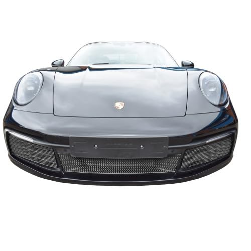 Porsche Carrera 992 (C2,C2S,C4,C4S) - Full Grille Set - Silver Finish (2019 -)