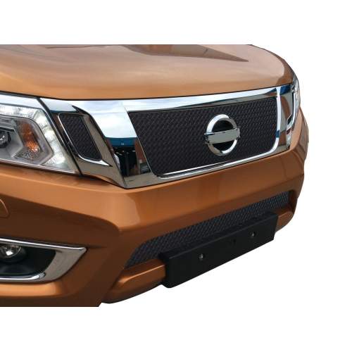 Nissan Navara Full Grille Set (NP300) - Black Finish (2015 -)
