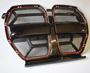 BMW G8X M3 / M4 CS Front Grille Mesh Set (Without Cut Out) - Black Finish (2020 -)