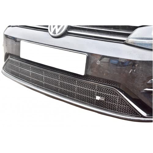 VW Golf R MK7.5 - Centre Grille Set - Silver Finish (2017 - 2020)