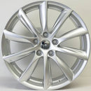 19x8.5" Model S Style Alloy Wheels Silver