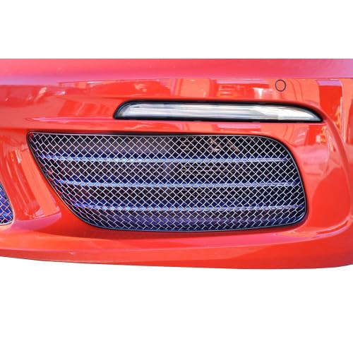 Porsche 718 Boxster And Cayman - Outer Grille Set - Silver Finish (2016 to )