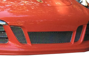 Porsche 991.1 GTS - Centre Grille Set - Silver Finish (2015 - 2016)
