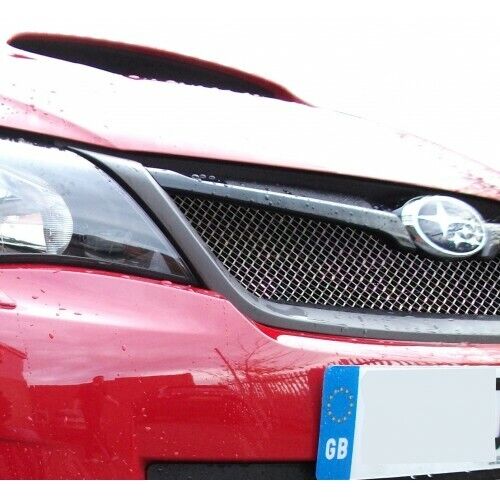 Subaru Impreza STi - Upper Grille - Silver finish (2011 to 2014 )
