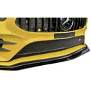 Mercedes AMG A35 (W177) &amp; CLA 200 AMG LINE - Centre Grille Set - Silver Finish (2019 - ) Omi Grille