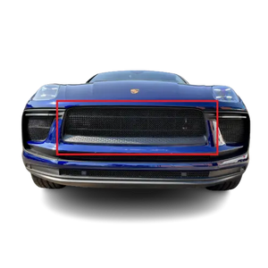 Porsche Macan Base, S and GTS 2021 Facelift / 2022 - Upper Grille - Black finish