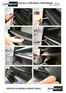 Zunsport compatible with Porsche Carrera 992.2 Base / T / S - Outer Grille Set