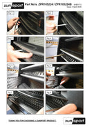 Omi compatible with Porsche Carrera 992.2 Base / T / S - Outer Grille Set Omi Grille