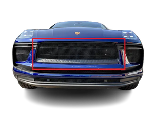 Porsche Macan Base, S and GTS 2021 Facelift / 2022 - Upper Grille