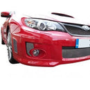 Subaru Impreza Sti - Full Grille Set - Silver finish (2011 to 2014) Omi Grille