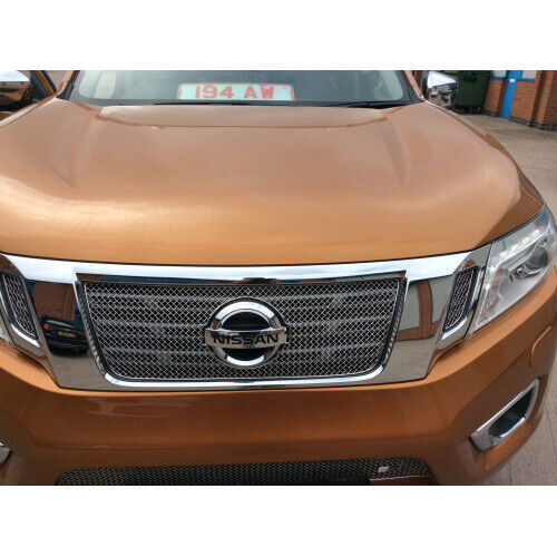 Nissan Navara Full Grille Set (NP300) - Silver Finish (2015 -)