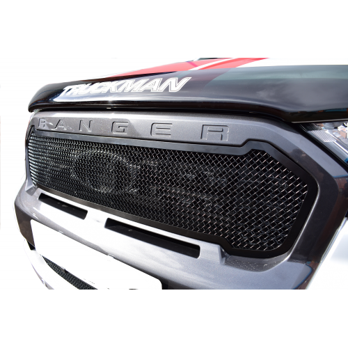Ford Ranger MK7 (T8) - Upper Grille - Black Finish (2019 - )