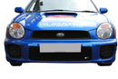 Subaru Impreza Bug Eye - Full Grille Set - Black finish (2001 to 2002) Omi Grille