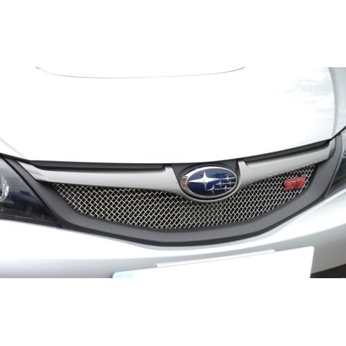 Subaru Impreza STi 2008 MY - Top Grille - Silver finish (2008 to 2010)