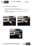 Porsche Cayman 987.2 - Rear Grille Set - Silver finish (2009 - 2013)