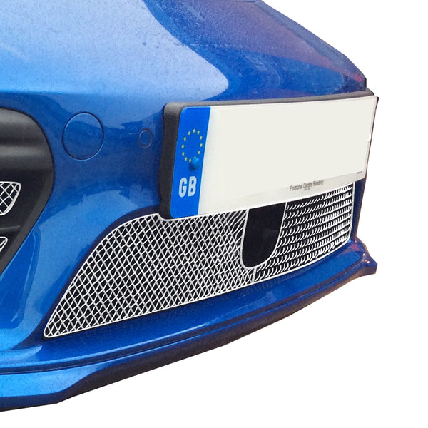 Porsche Carrera 991.2 Turbo And Turbo S - Centre Grille Set (ACC) - Silver Finish (2016 to 2018)