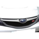 Subaru Impreza STi 2008 MY - Top Grille - Black finish (2008 to 2010)