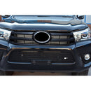 Toyota Hilux (AN120 / AN130) - Front Grille Set - Silver Finish (2015 - )