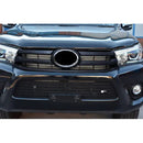 Toyota Hilux (AN120 / AN130) - Front Grille Set - Silver Finish (2015 - ) Omi Grille
