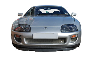 Toyota Supra Mark IV Front Grille Set - Silver finish (1993 to 1998 )
