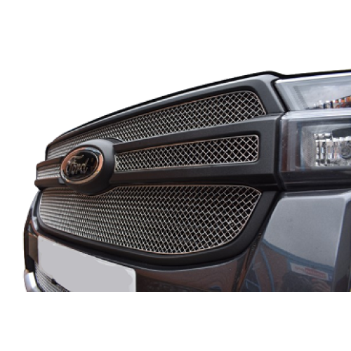 Ford Ranger Tremor P703 - Upper Grille Set - Silver finish (2023 to )