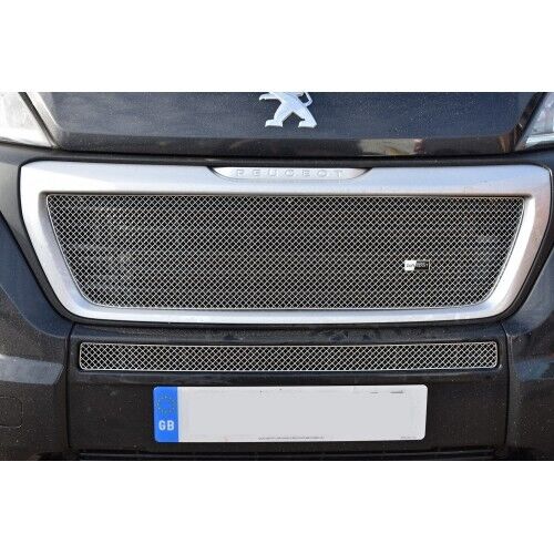 Peugeot Boxer 3rd Gen Facelift - Front Grille Set - Silver Finish (2014 - )
